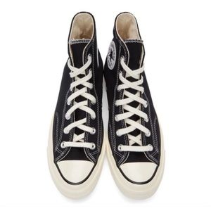 converse black chuck 70